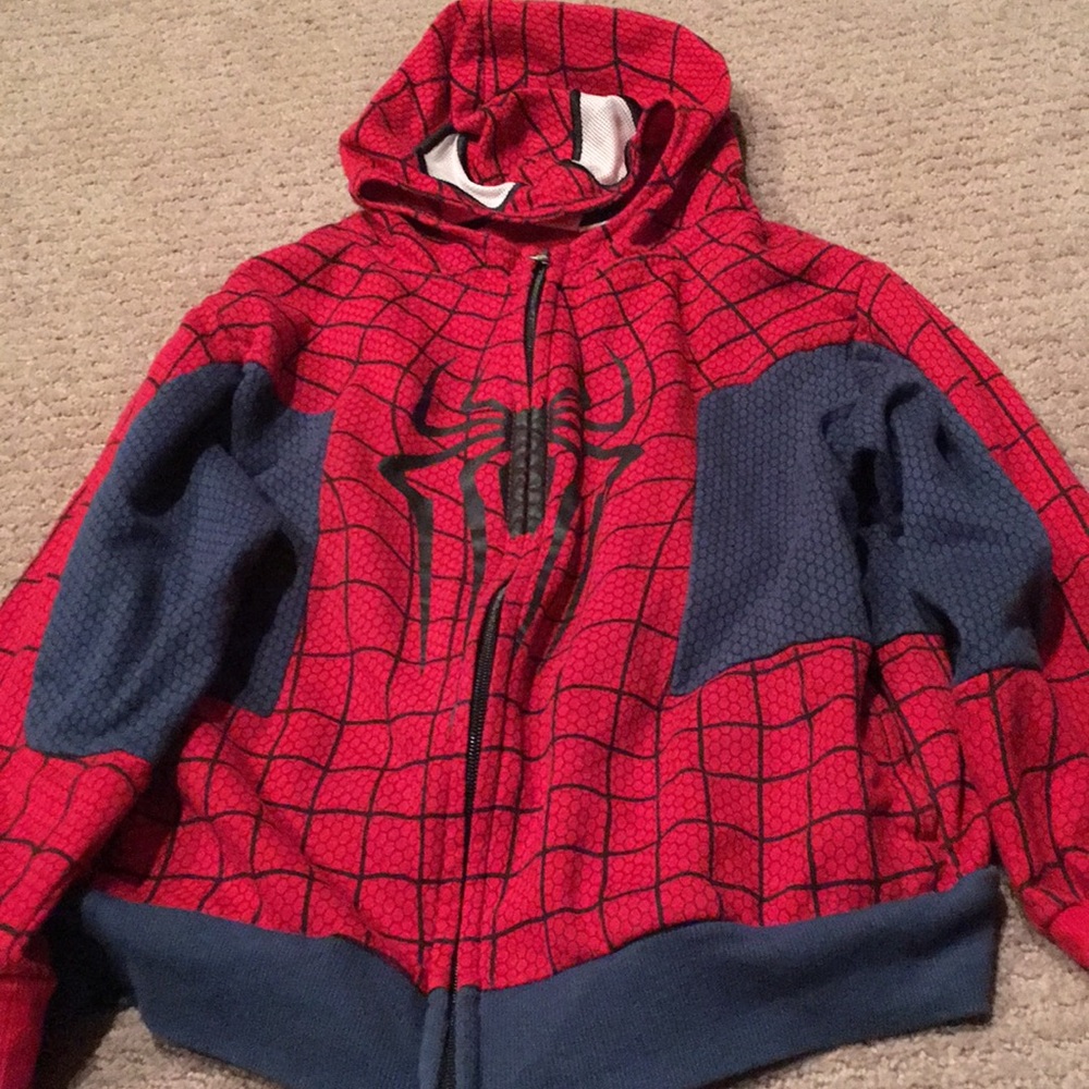 Boys size 7 hooded sweatshirt